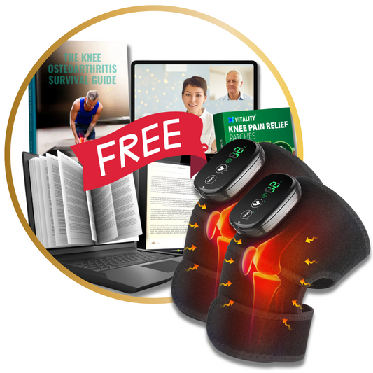 2x Vitality™ Supreme Knee Massager + Other FREEBIES